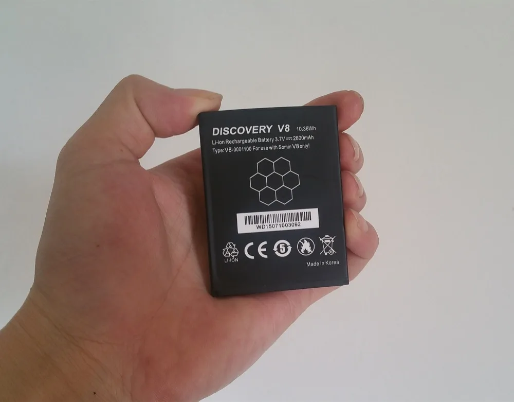 100% Оригинальный запасной аккумулятор для Discovery V8 Lunate LT52 емкость 2800 мАч|battery for|battery