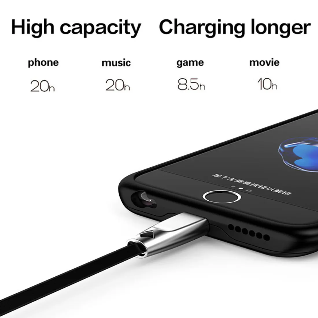 Батарея чехол для iPhone 6 6s 7 8 2500/3700 мА/ч, Мощность Bank зарядное устройство чехол для iPhone 6 6s 7 8 плюс Батарея Зарядное устройство Чехол