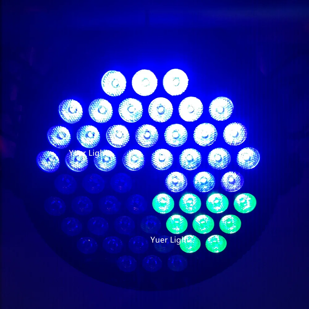Высокое качество 54X 3W бесшумные Par огни RGB смешивание цветов Dj Вечерние огни для мытья сценического освещения KTV Disco DJ DMX512 управление