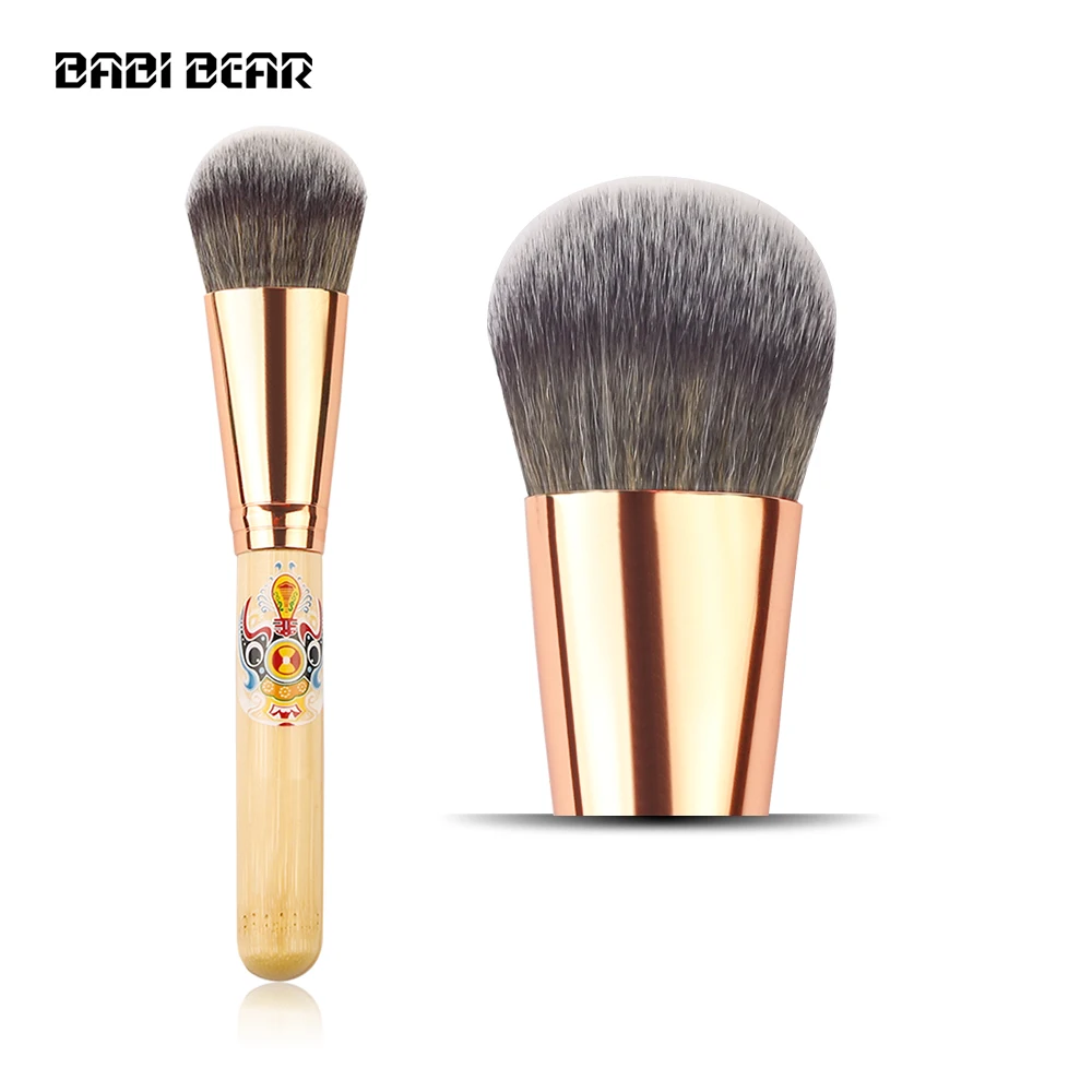 BABI BEAR 1 шт. профессиональный косметический макияж кисти косметические синтетические волосы основа пудра Румяна Макияж Brochas Maquillaje профессиональный