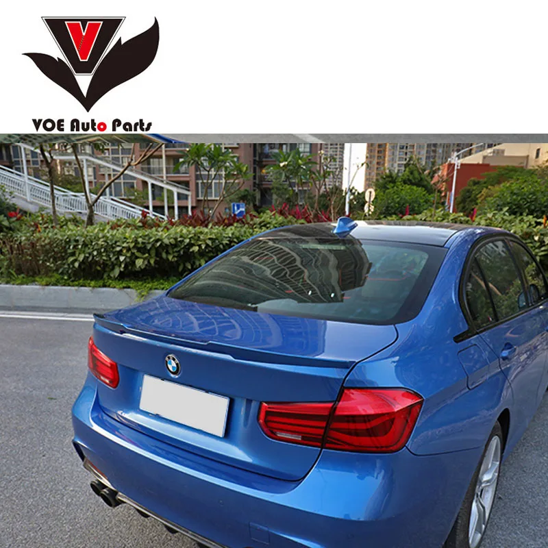 F30 M4 Style ABS Материал заднего крыла Спойлер для BMW 3 серии 316i 318i 320i 328i 335i 325i 326d седан 4