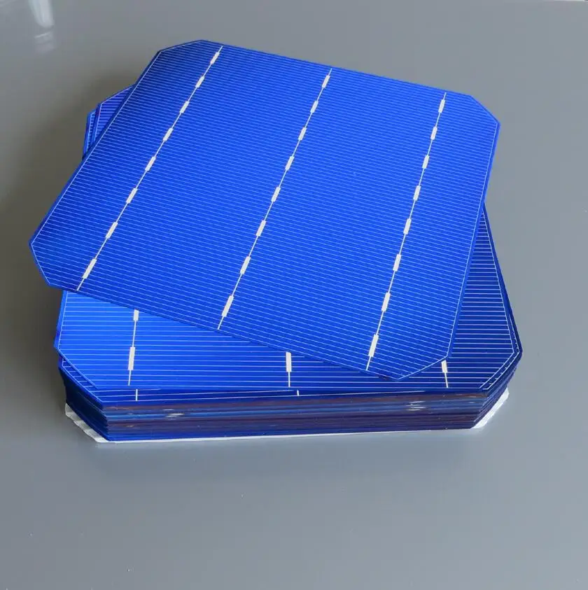 10 шт 4 W моно солнечный набор фотоэлементов DIY солнечные панели 18%-18.2% высокая