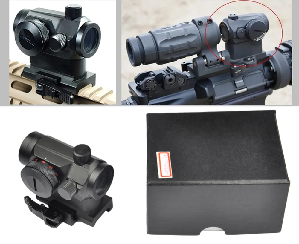 Тактический оптический прицел с подсветкой электрический зеленый и красный