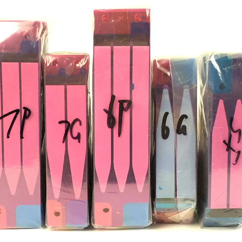 10pcs Battery Adhesive Sticker for iPhone 6 6S Plus 7 7Plus 3M Double Tape Pull Trip Glue Replacement Parts | Инструменты