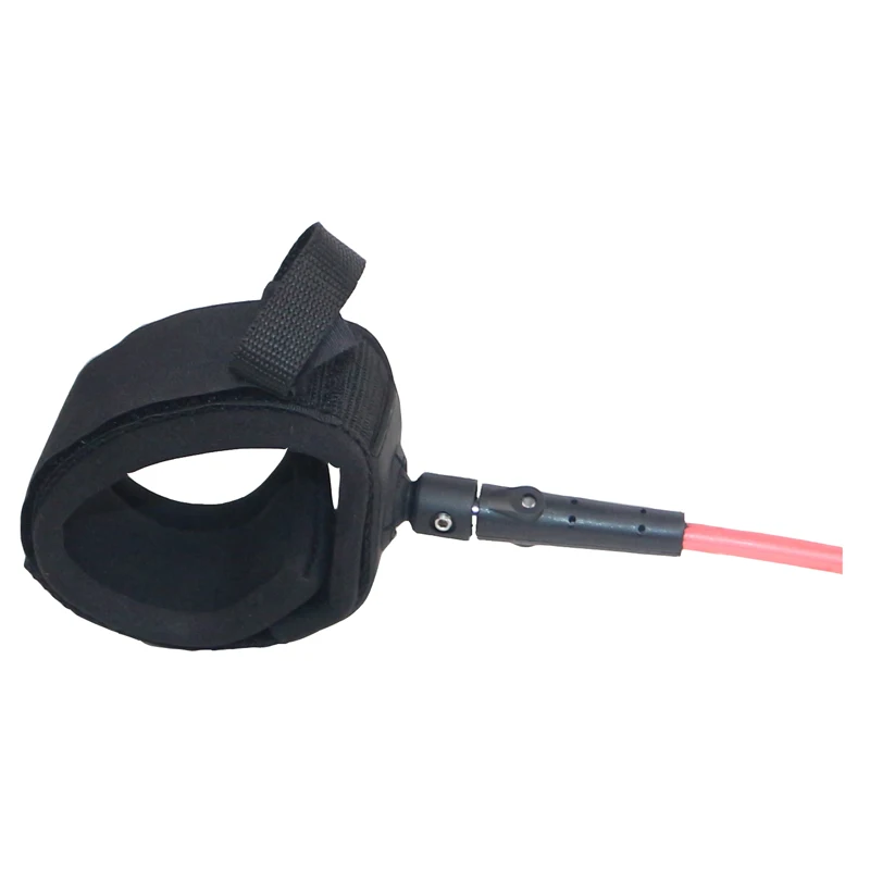 Красный спиральный веревка поводок для ног массаж аксессуар серфинг с веслом