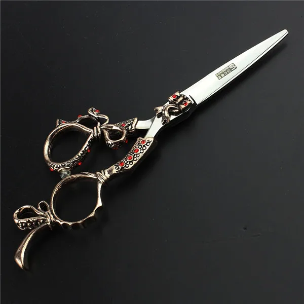 cutting scissors M Sharonds дюймов 6 дюймов японский импорт 440c Professional Парикмахерские ножницы из нержавеющей стали ножницы для резки и филировочные ножницы - Цвет: cutting scissors M