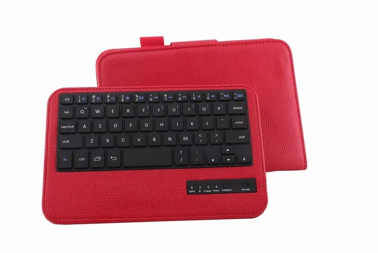 Съемный беспроводной Чехол подставка из искусственной кожи с Bluetooth для