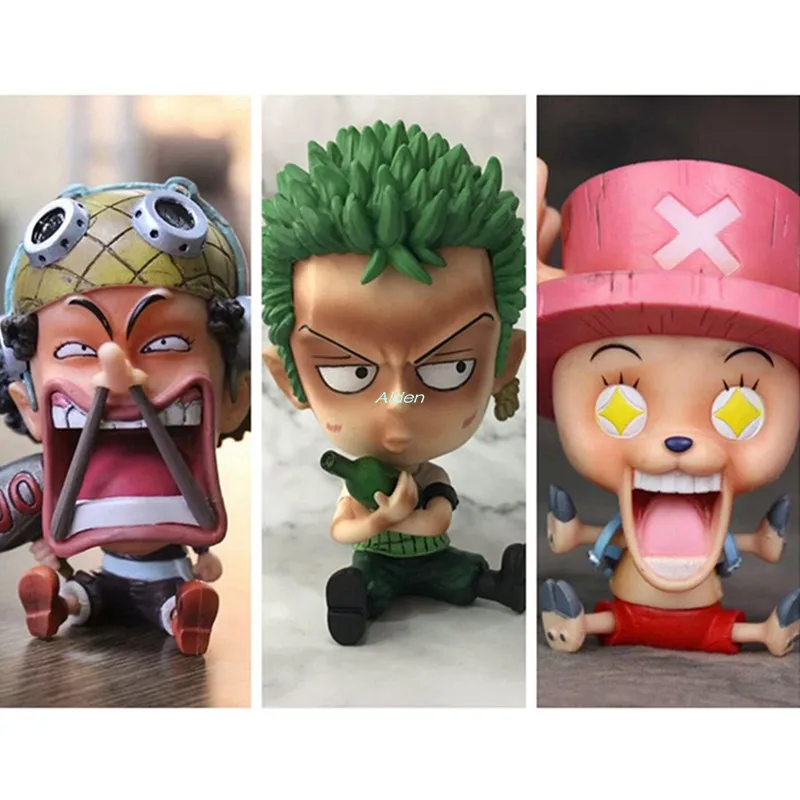 4 &quotодна деталь соломенная шляпа Пираты Тони Чоппер Usopp Roronoa Зоро ПВХ фигурка