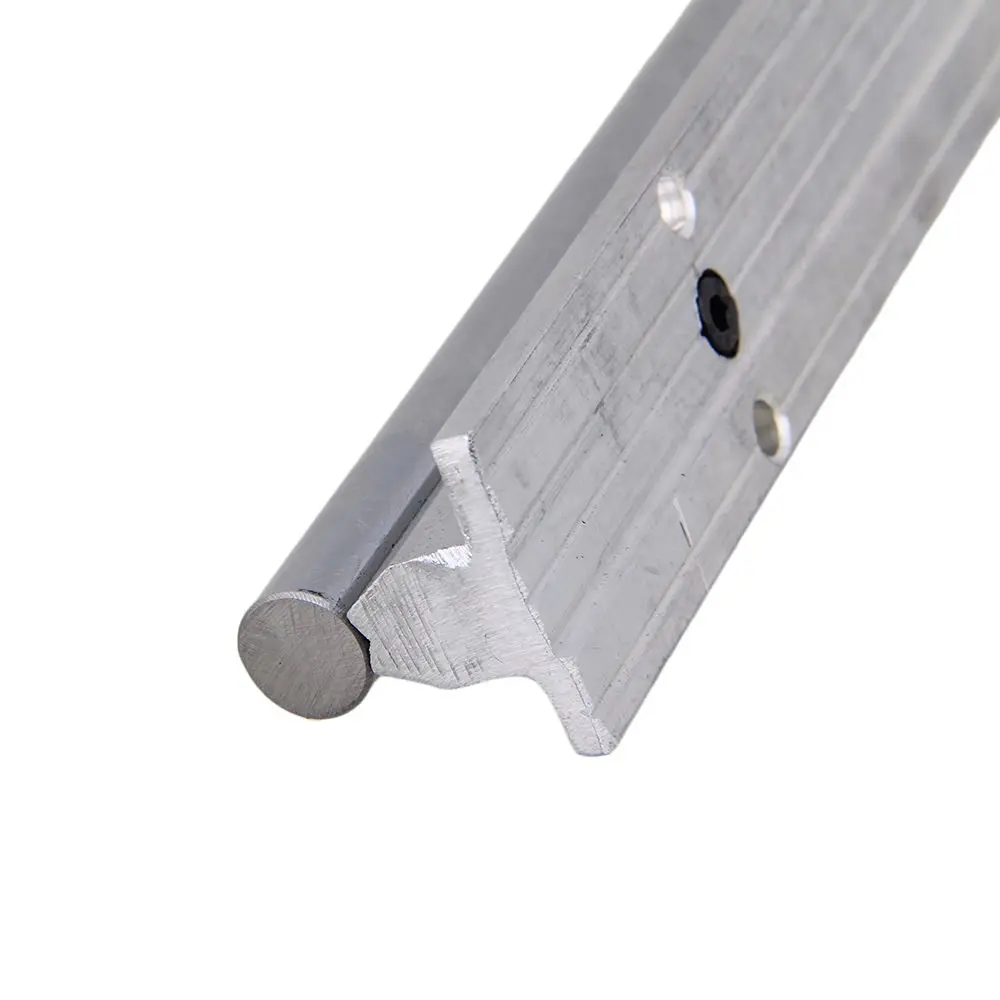 Серебряный Открытый роликовый подшипник скольжения блок и L200mm SBR12 линейный