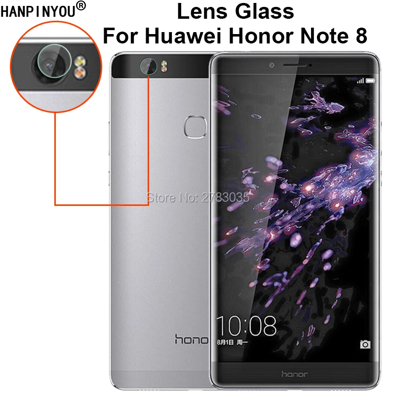 Прозрачная ультратонкая Защитная пленка для объектива задней камеры Huawei Honor Note 8 /