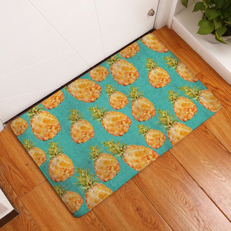 2017 Новые Креативные моющиеся коврики с рисунком ананаса геометрические Коврики
