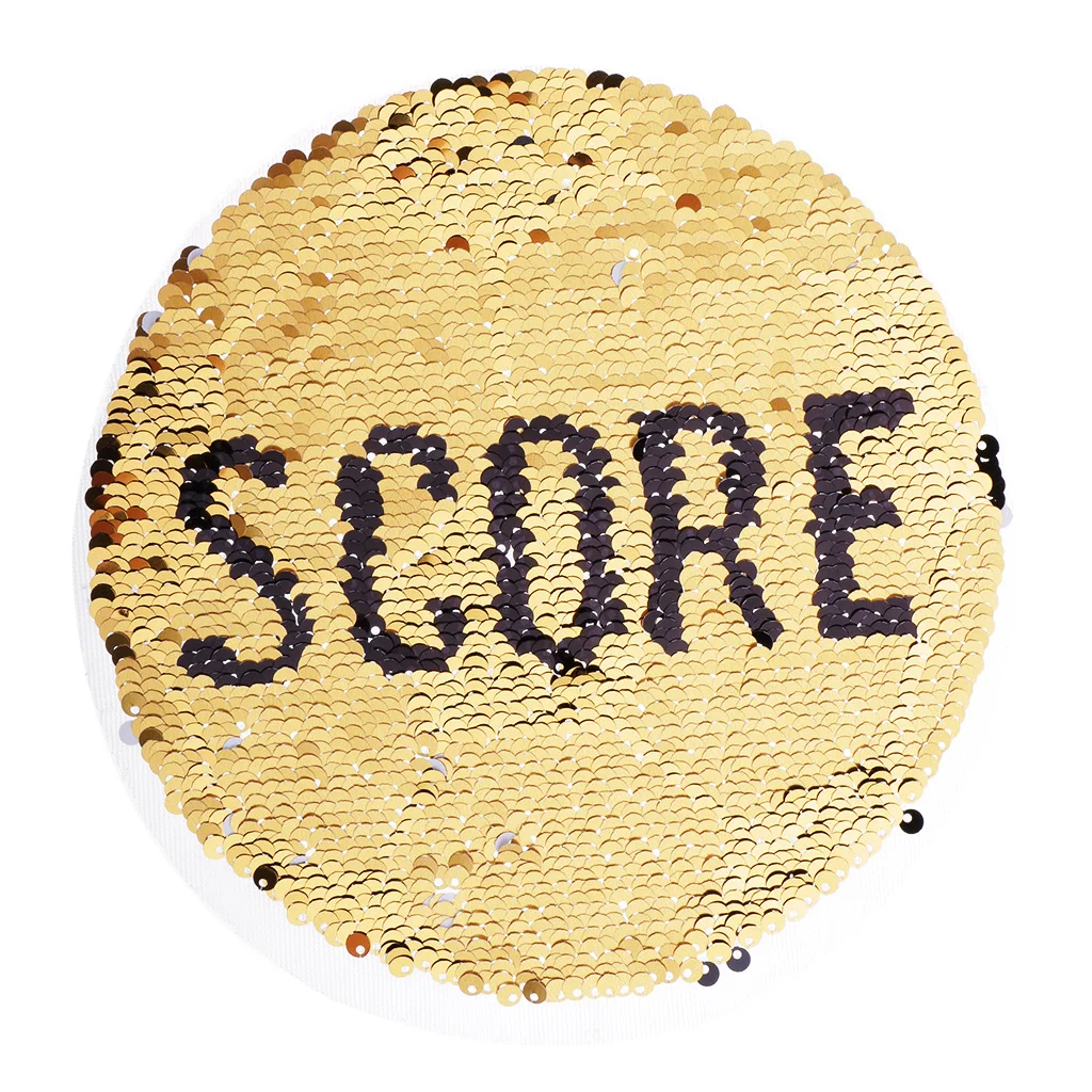 Reversible Football Sequins Patch Embroidery DIY Sew on Patches for Clothes T-shirt Jeans Clothing Bags | Дом и сад
