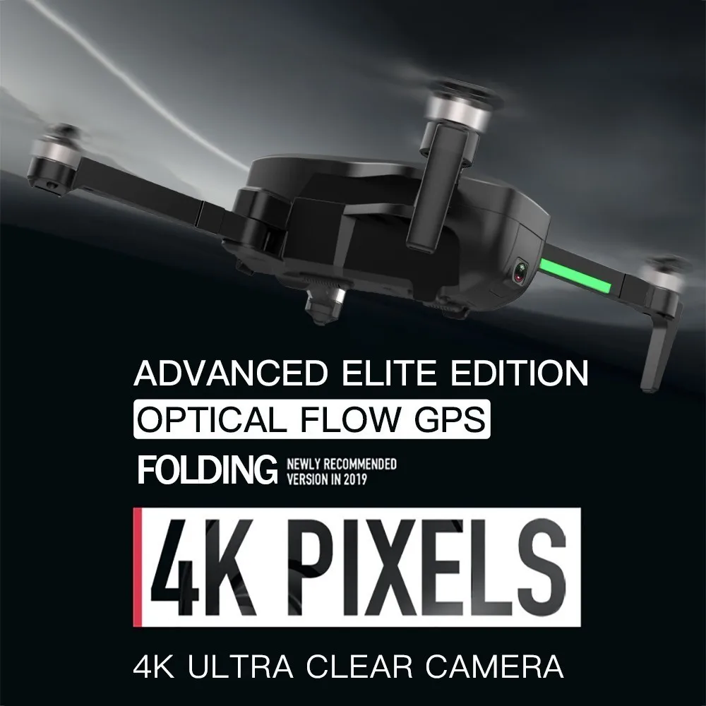 X193 gps Дрон с камерой 4K бесщеточный контроль жестов селфи складной Квадрокоптер 20