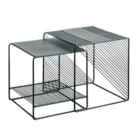 minimalist wrought iron side table simple modern coffee table sofa side cabinet corner table creative small table