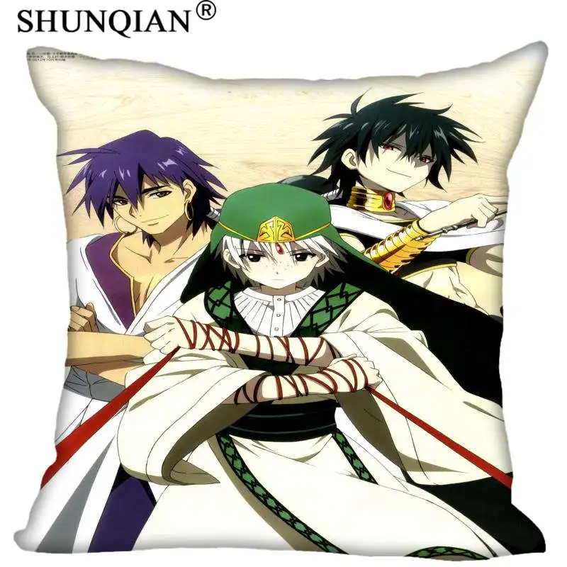 Новое поступление чехол Magi: Лабиринт волшебной Квадратной Подушки на молнии 35x35