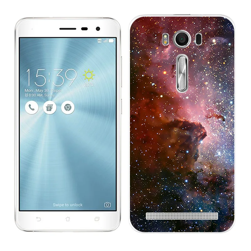 Силиконовый Чехол Для Zenfone 2, для Asus Zenfone 2 Laser ZE500KL ZE500KG, чехол с изображением пейзажа Для Zenfone 2 Laser ZE500KG
