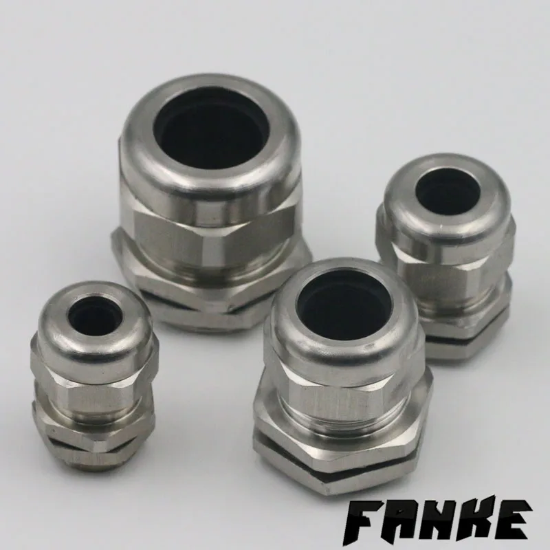 1 шт. PG7 распределители кабеля из нержавеющей кабельной втулки IP68 шнур захваты для