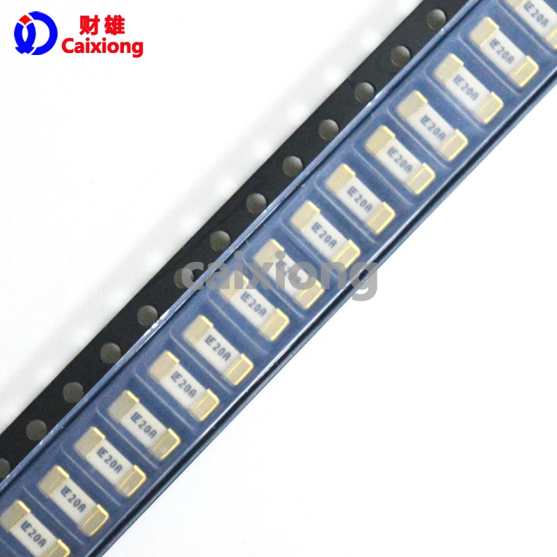 5 шт. SMD предохранители 2410 1808 20A 65V быстродействующий субминиатюрный