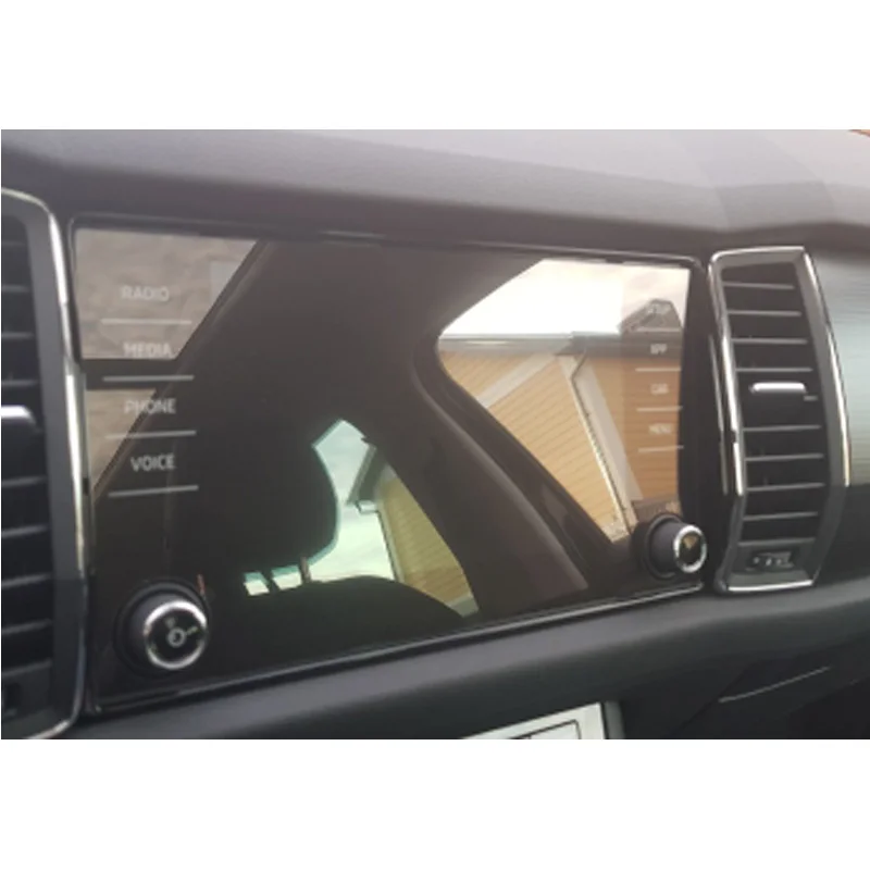 8 дюймов для Skoda Kodiaq Karoq 2017 2018 2019 защита экрана автомобильная навигация закаленное