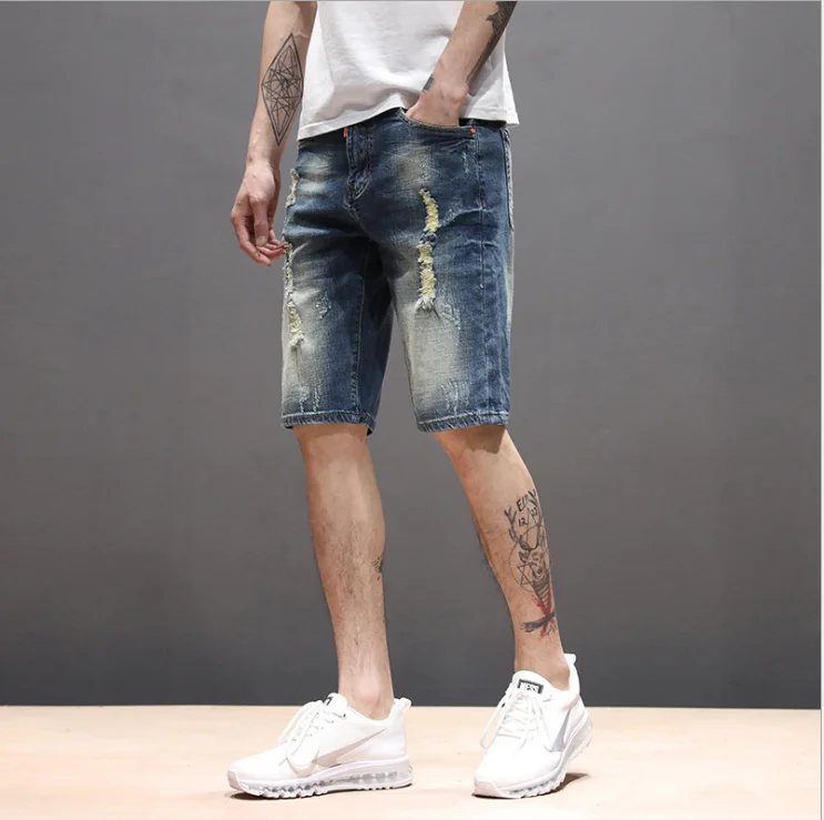 Бестселлер джинсовые шорты для SS2019 летняя новая коллекция подходит лета тонкий