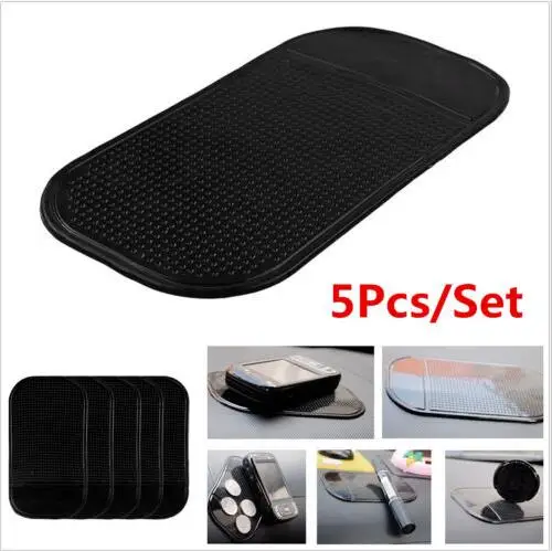 5 шт. Противоскользящий коврик для приборной панели автомобиля нескользящий GPS