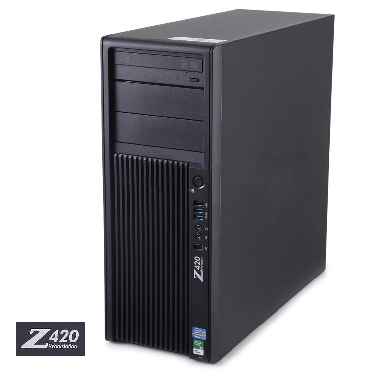 Z420 графическая рабочая станция E5-2680 V2 NVME твердотельный офис видео Barebone система |