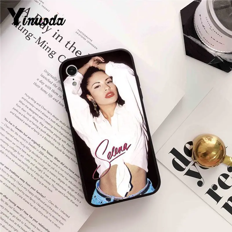 A5 Yinuoda selena quintanilla ТПУ Мягкий силиконовый чехол для телефона чехол для iPhone 8 7 6 6S Plus X XS MAX 5 5S SE XR 10 чехол Fundas Capa - Цвет: A5