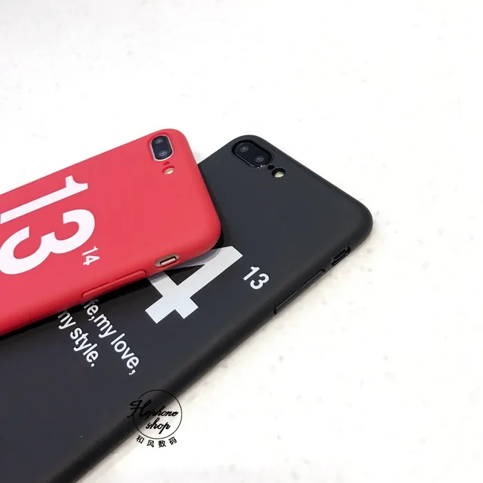 Pybth забавные Мультфильм телефона чехол для iPhone х 6 S 7 8 плюс крышка номер 1314 жесткий