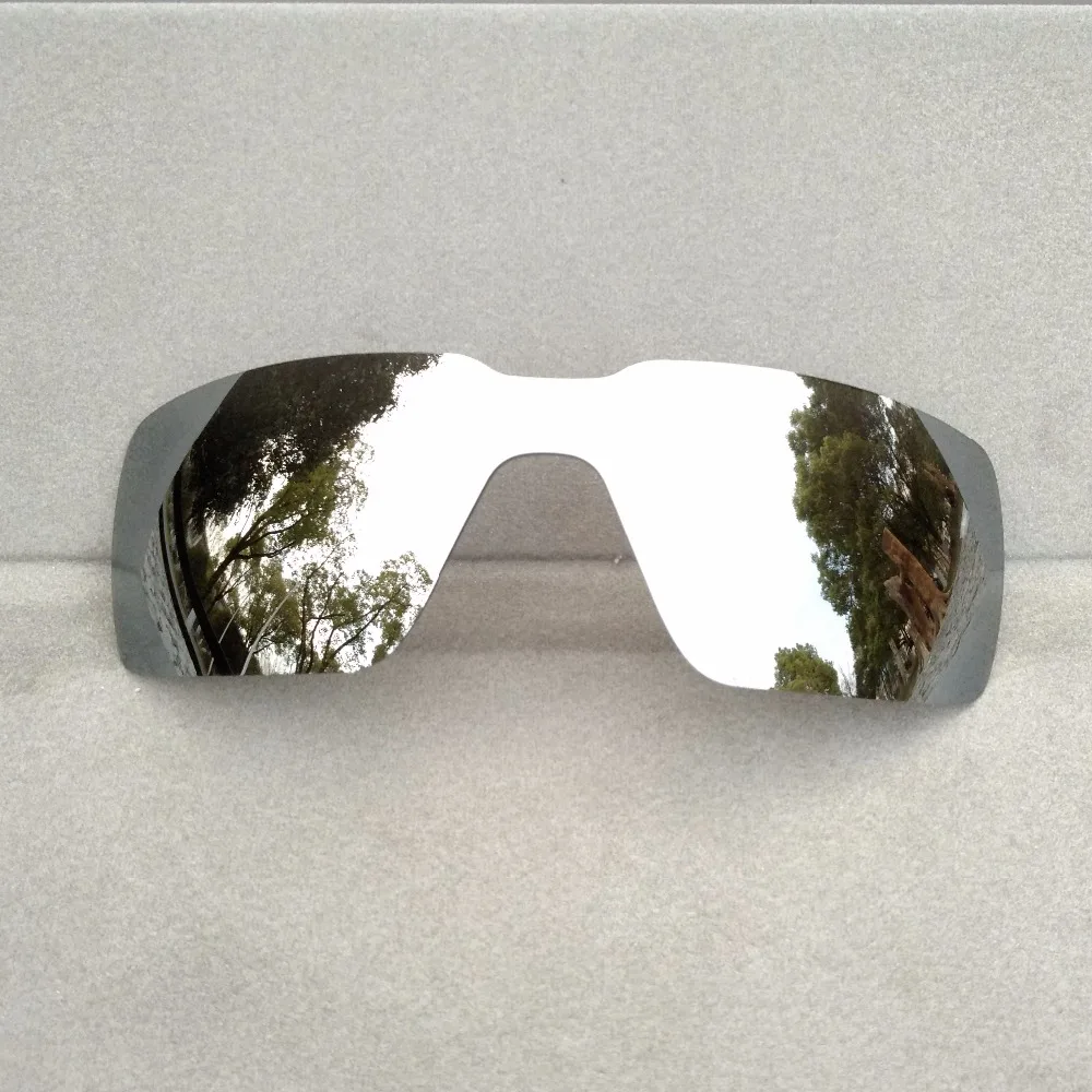 Серебряные зеркальные поляризационные сменные линзы для оправы солнцезащитных