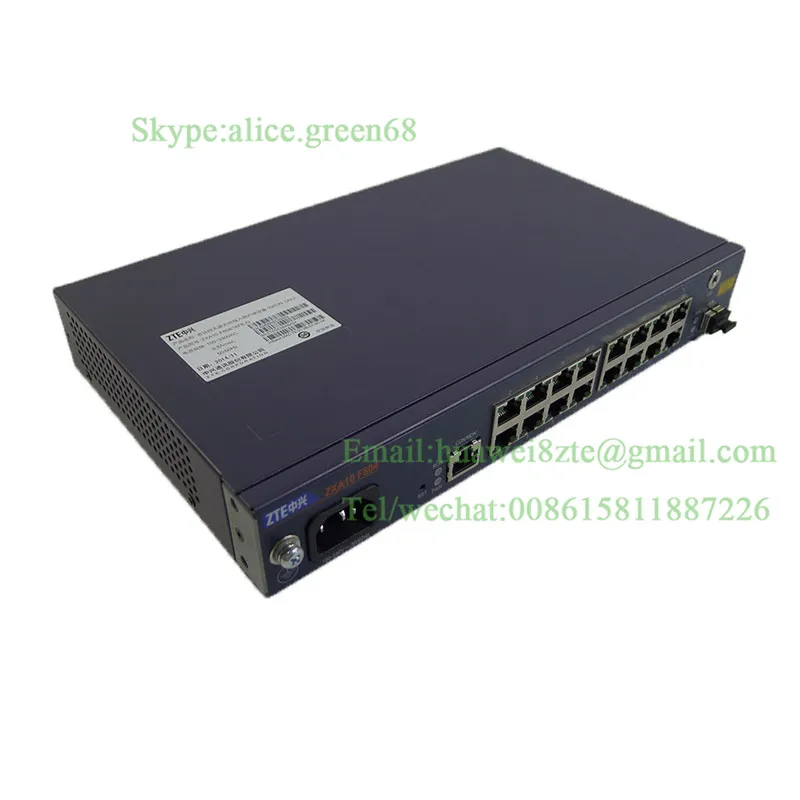 Z TE ZXA10 F804 16FE GPON ONU с 16 портами ethernet оптический сетевой терминальный
