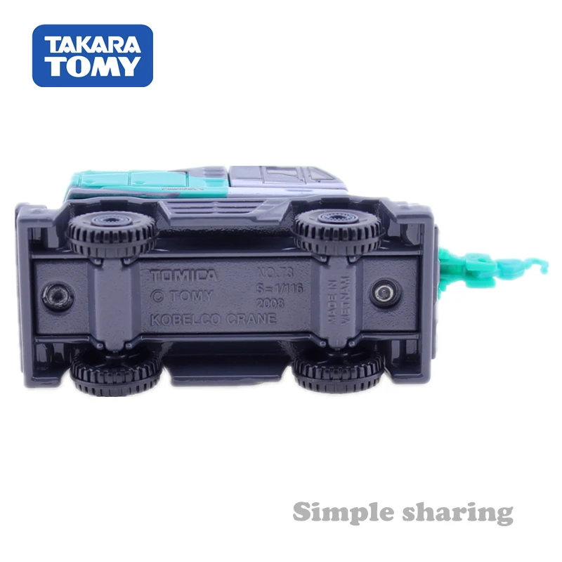 Takara Tomy Tomica No.73 KOBELCO ROUGH TERRAIN CRANE PANTHER Model Kit 1:116 Miniature Diecast Construction Vehicle Mould Toy
Takara Tomy Tomica No.73 KOBELCO ROUGH TERRAIN CRANE PANTHER Model Kit 1:116 Miniature Diecast Construction Vehicle Mould Toy