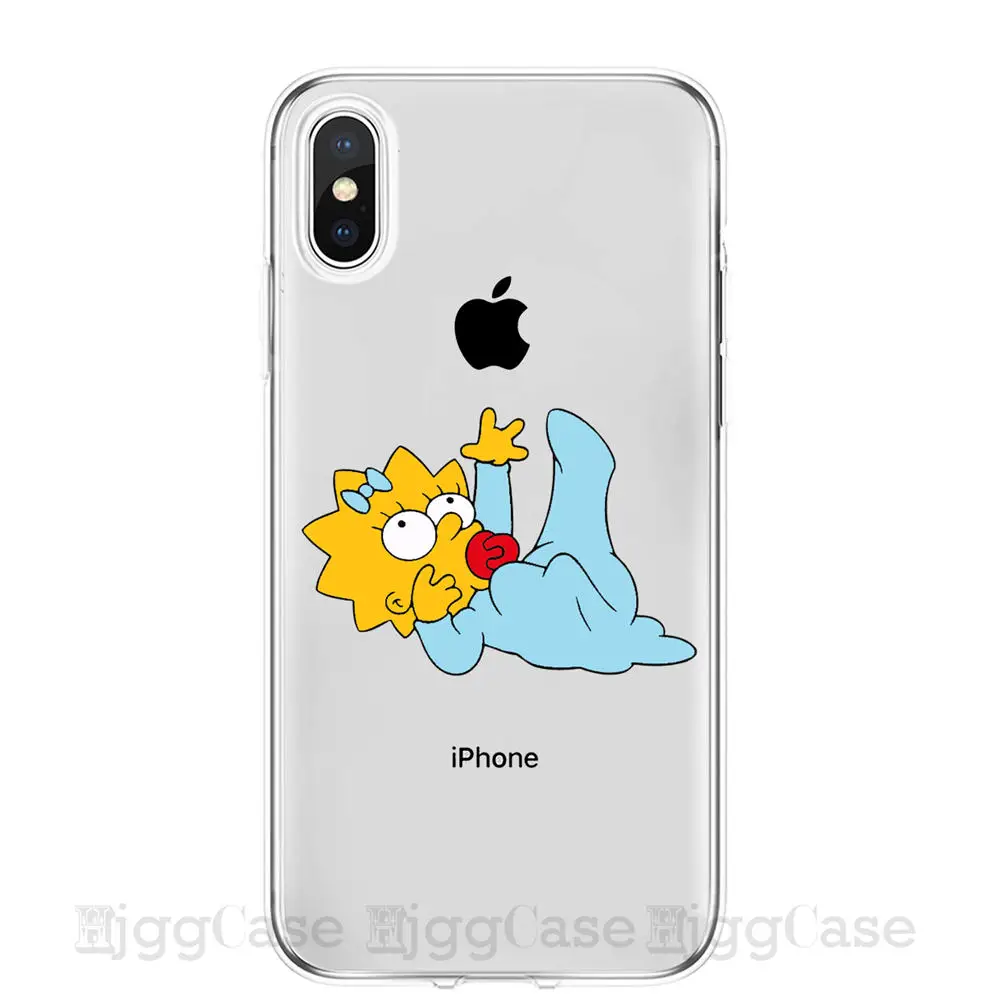 Homer J. Simpson Телефон чехол для iPhone 6 6s 7 8 PLUS X XR XS MAX Милый Забавный модный мультяшный силиконовый чехол для телефона s чехол для телефона Coque Capa Funda для iPhone 11 Pro Max чехлы - Цвет: F3793