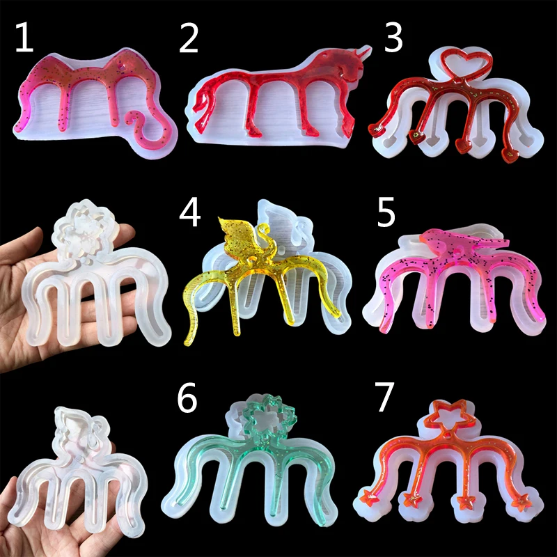 Лист музыки PDA клип кристалл кулон бусины литья формы прозрачная эпоксидная