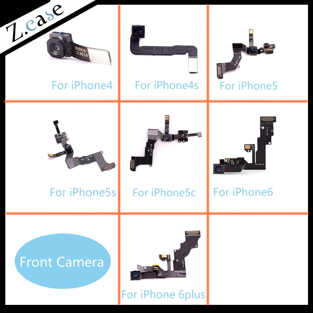 Фронтальная камера для iPhone4 4S 5 5S 5c 6 Plus 6sp фронтальная Камера правой близость