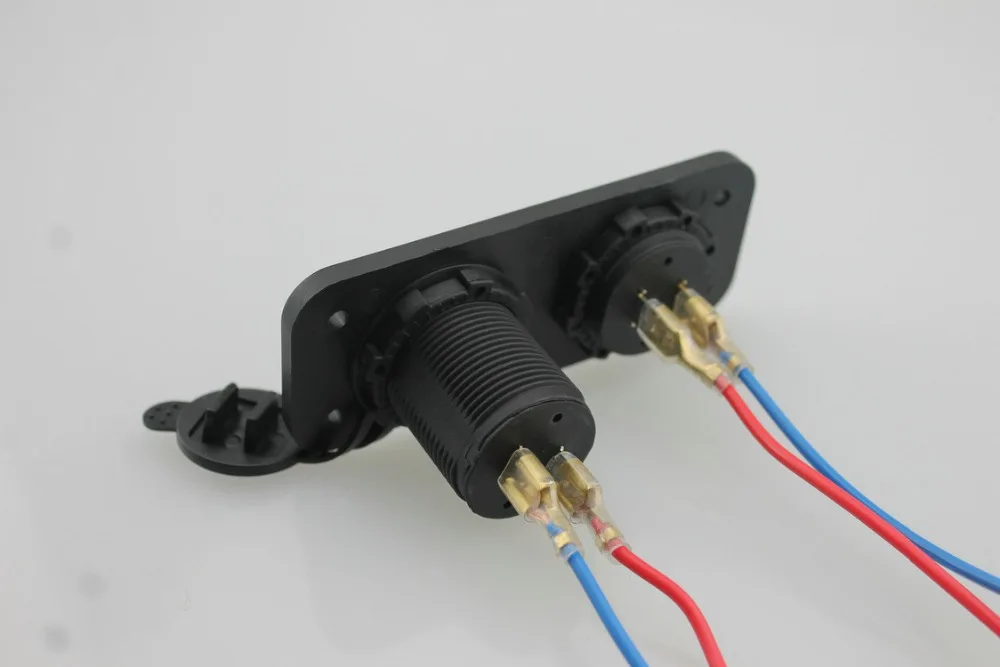 Новинка автомобильное зарядное устройство 2 в 1 12 24 В с двумя USB портами
