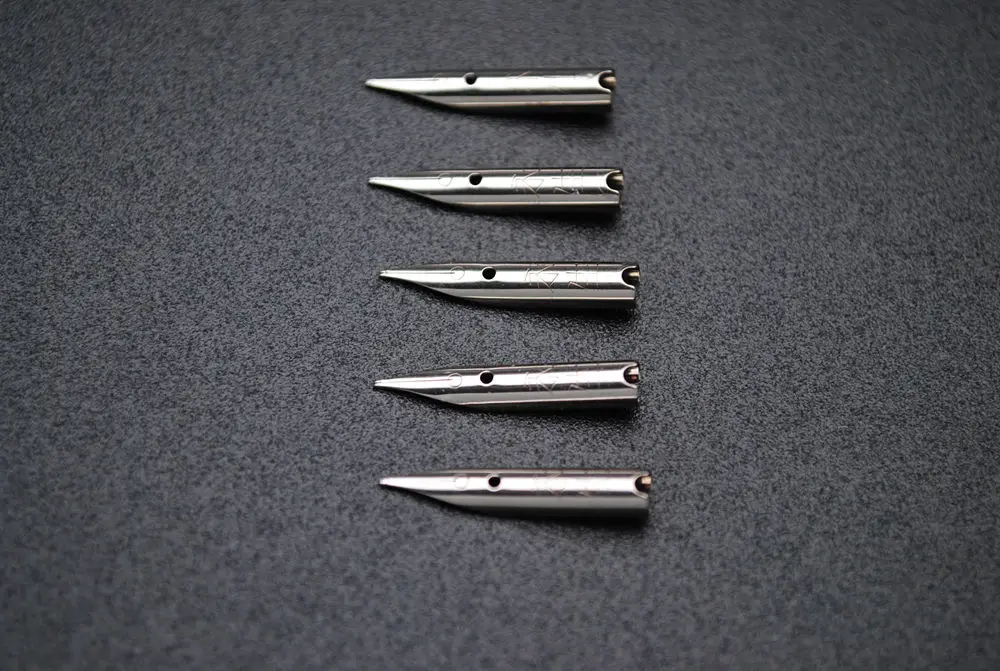 Silver Nibs for 618 5 шт. перьевые ручки Wing Sung(F перьевые ручки для Wing Sung 618 698 - Цвет: Silver Nibs for 618