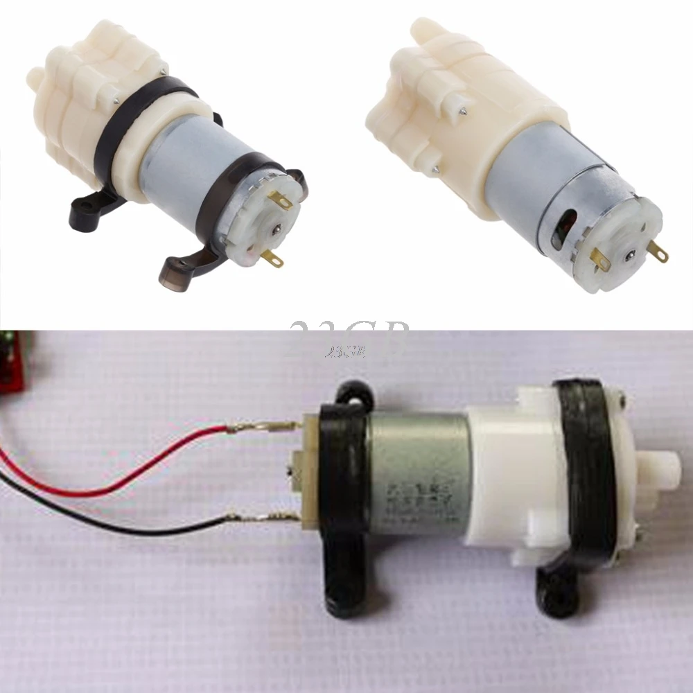 Подкачивающий мембранный насос мотор распылителя 12 в микро для водяного