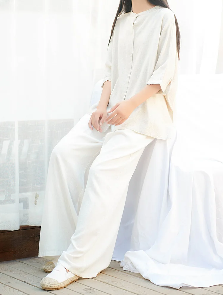 

New Autumn shirt coat linen blouse loose oversize Cardigan outwear retro National vetement femme 2018 Irregular blusa camisas