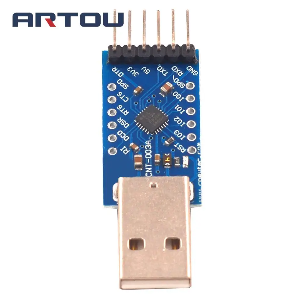 Последовательный преобразователь с USB 2 0 на TTL UART 6PIN модуль CP2104 STC PRGMR замена CP2102
