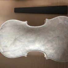 Высококачественная нелакированная белая деревянная скрипка