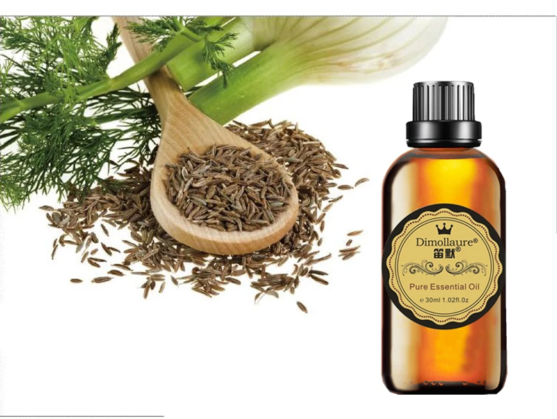 Dimollaure Эфирное масло фенхеля афродизиак снимает живот спа массаж тела