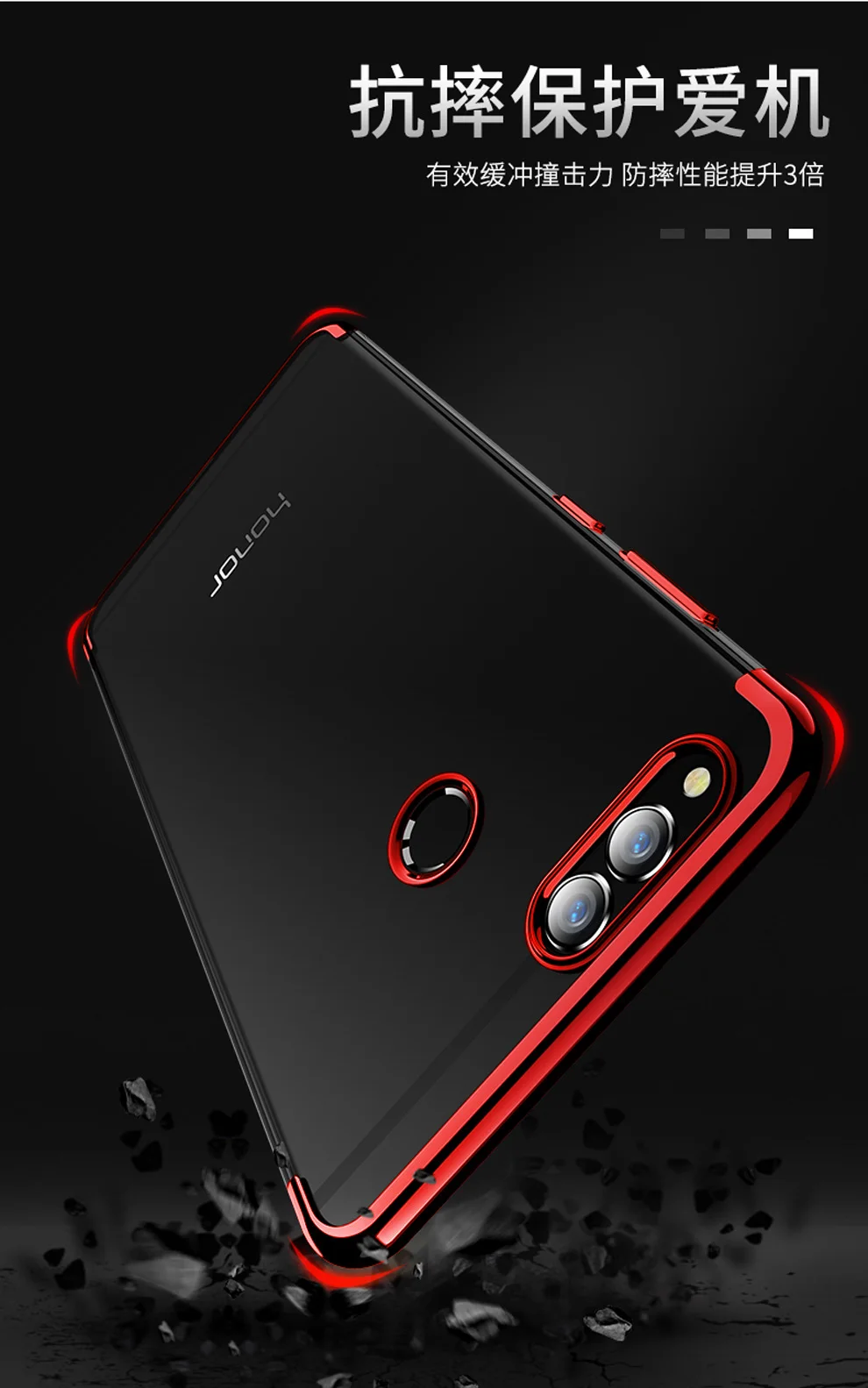 Для Huawei Honor 7 x Чехол Мягкий ТПУ чехол с покрытием на Honor 7X Прозрачный чехол Чехол для Huawei Honor 7x7 X Чехол Coque Capa