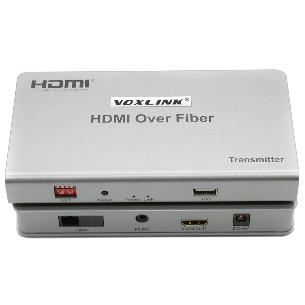 Voxlink HDMI удлинитель по Волокно аудио видео Multipoint многоточка RX/tx сигнал до 20 км hdmi1.3