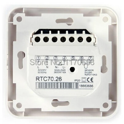 Комнатный термостат механический комнатный для системы отопления пола