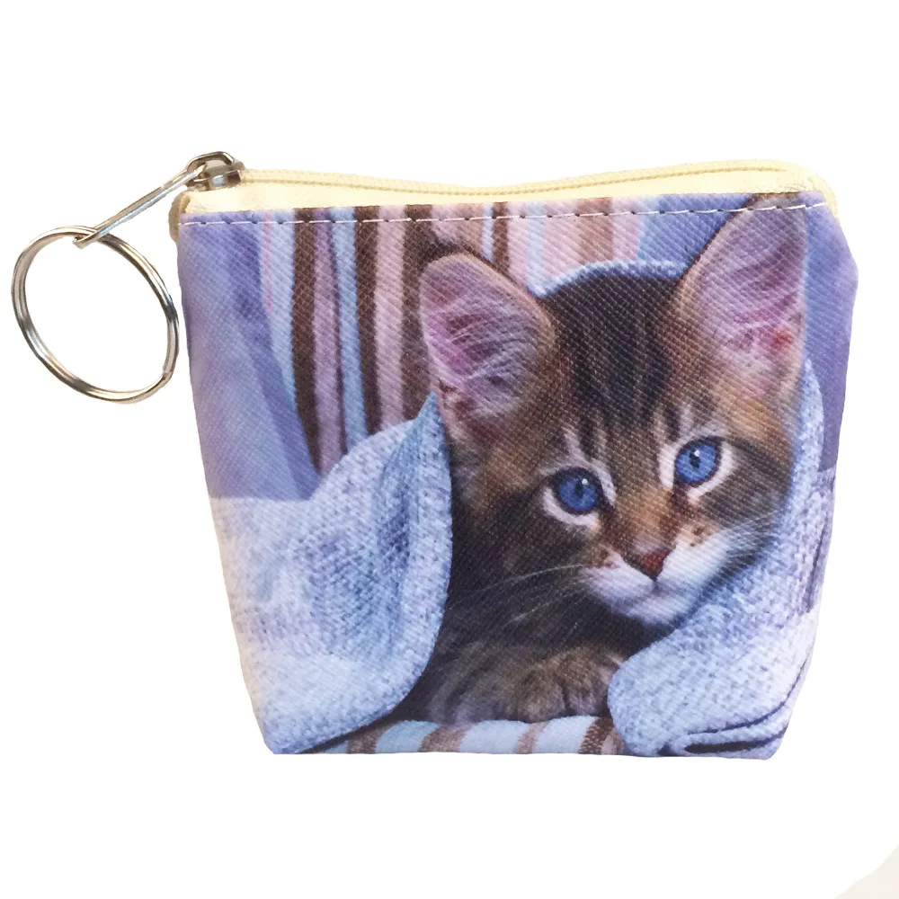 Новинка 2017 года милый кот бумажник оптовая продажа Детский киска прекрасный