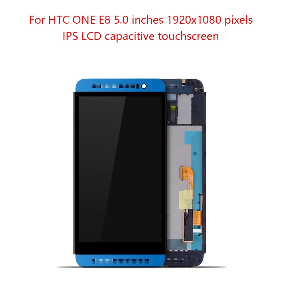 Оригинальный 5 &quotLCD для HTC One E8 LCD дисплей кодирующий преобразователь сенсорного