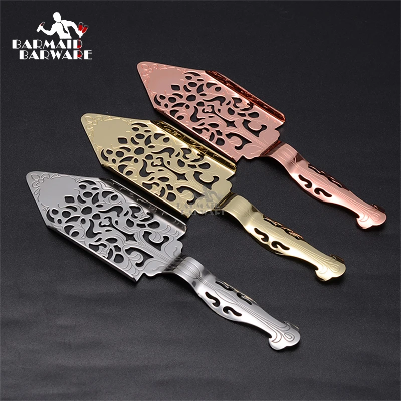 Новый 304 Нержавеющая сталь ложка для абсента коктейль бар посуда горький совок