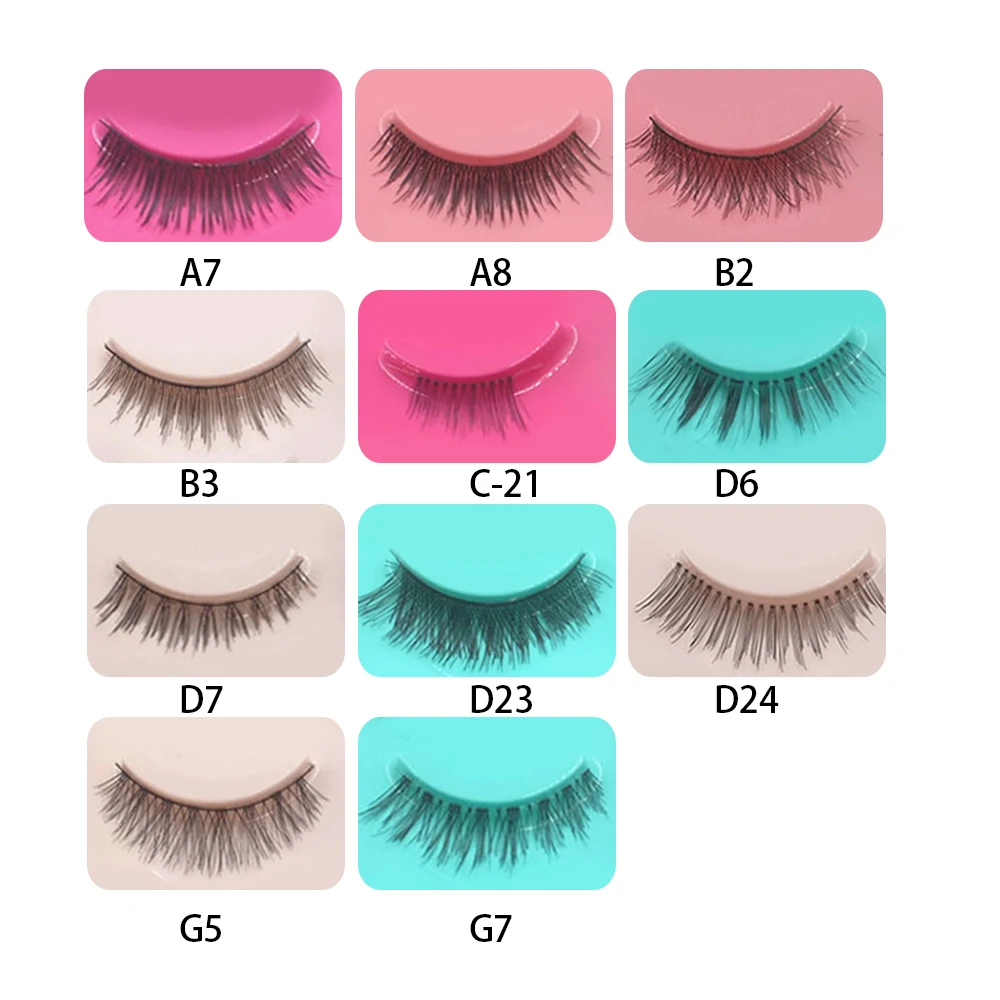 5 пар/компл. ресница ручной работы Удлиняющая накладные ресницы для глаз набор