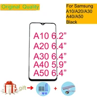 for samsung galaxy a10 a20 a30 a40 a50 touch screen front glass panel touchscreen lcd outer display lens a30 a50 a40 front glass