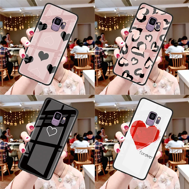 Чехлы из закаленного стекла для Samsung Galaxy A52 A32 A50 A72 A71 A51 S21 S20 S10 S9 S8 Note 10 Plus Ultra Pro FE A12